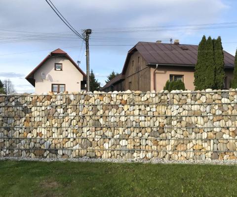 Kámen do gabionů - Dunajský štěrk 4